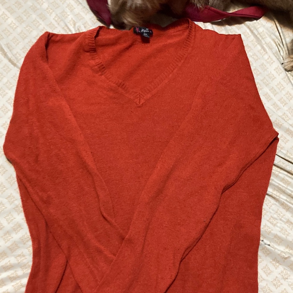 burnt Orange sweater